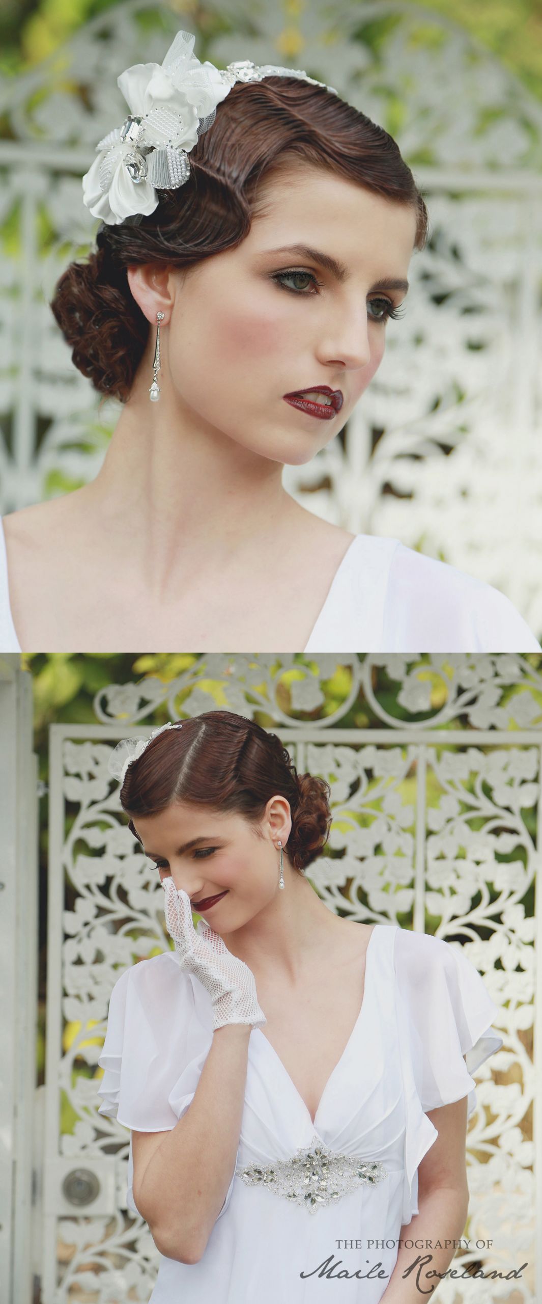1920 Wedding Hairstyles
 1920s hair and makeup
