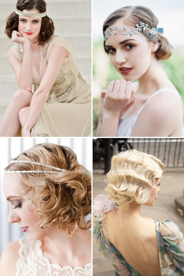 1920 Wedding Hairstyles
 Retro Chic 28 Vintage Wedding Hair Ideas