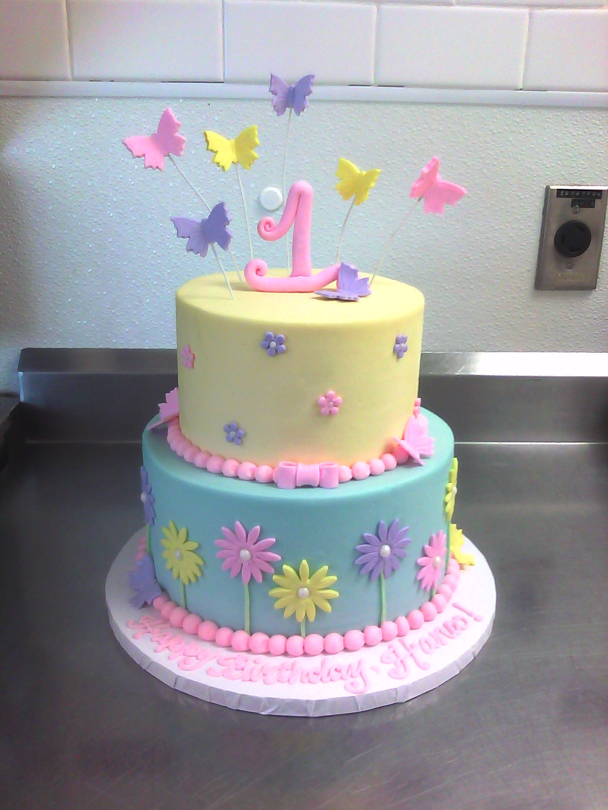 1st Birthday Cake Girl
 girls 1st birthday