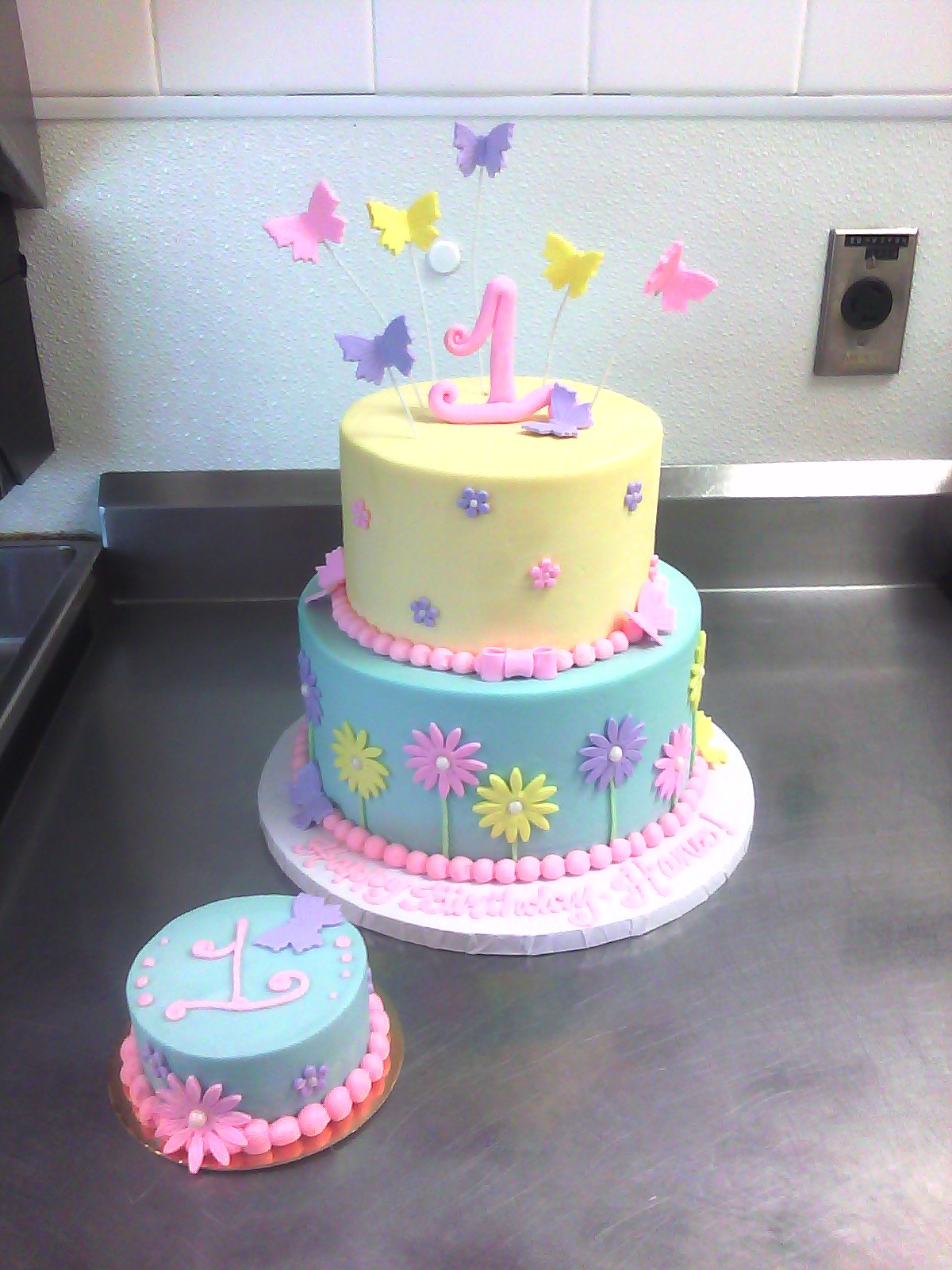 1st Birthday Cake Girl
 girls 1st birthday