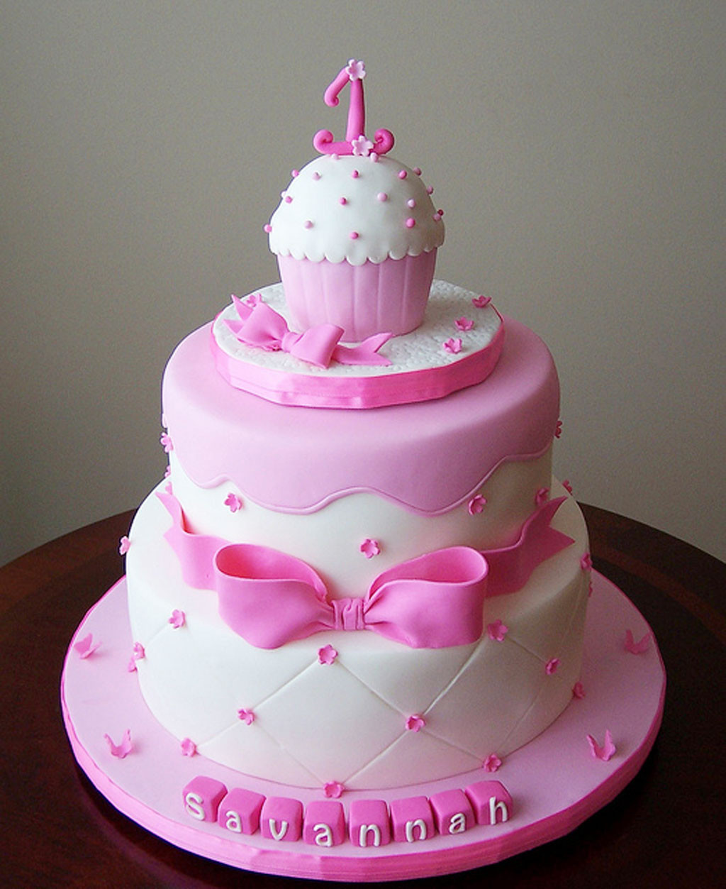 1st Birthday Cake Girl
 Girls 1st Birthday Cakes Birthday Cake Cake Ideas by