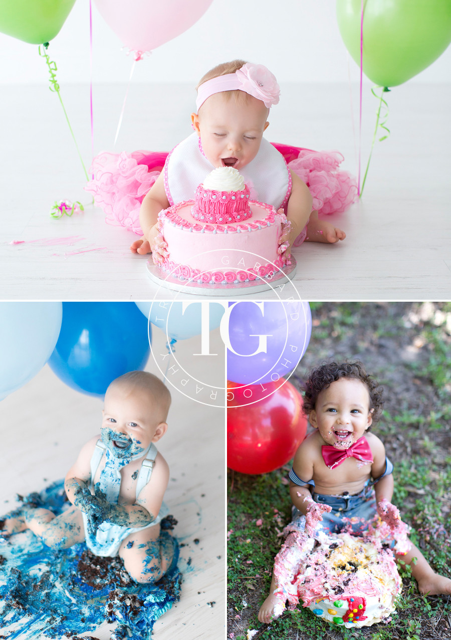 1st Birthday Cake Smash
 First Birthday Cake Smash Sessions in Tampa