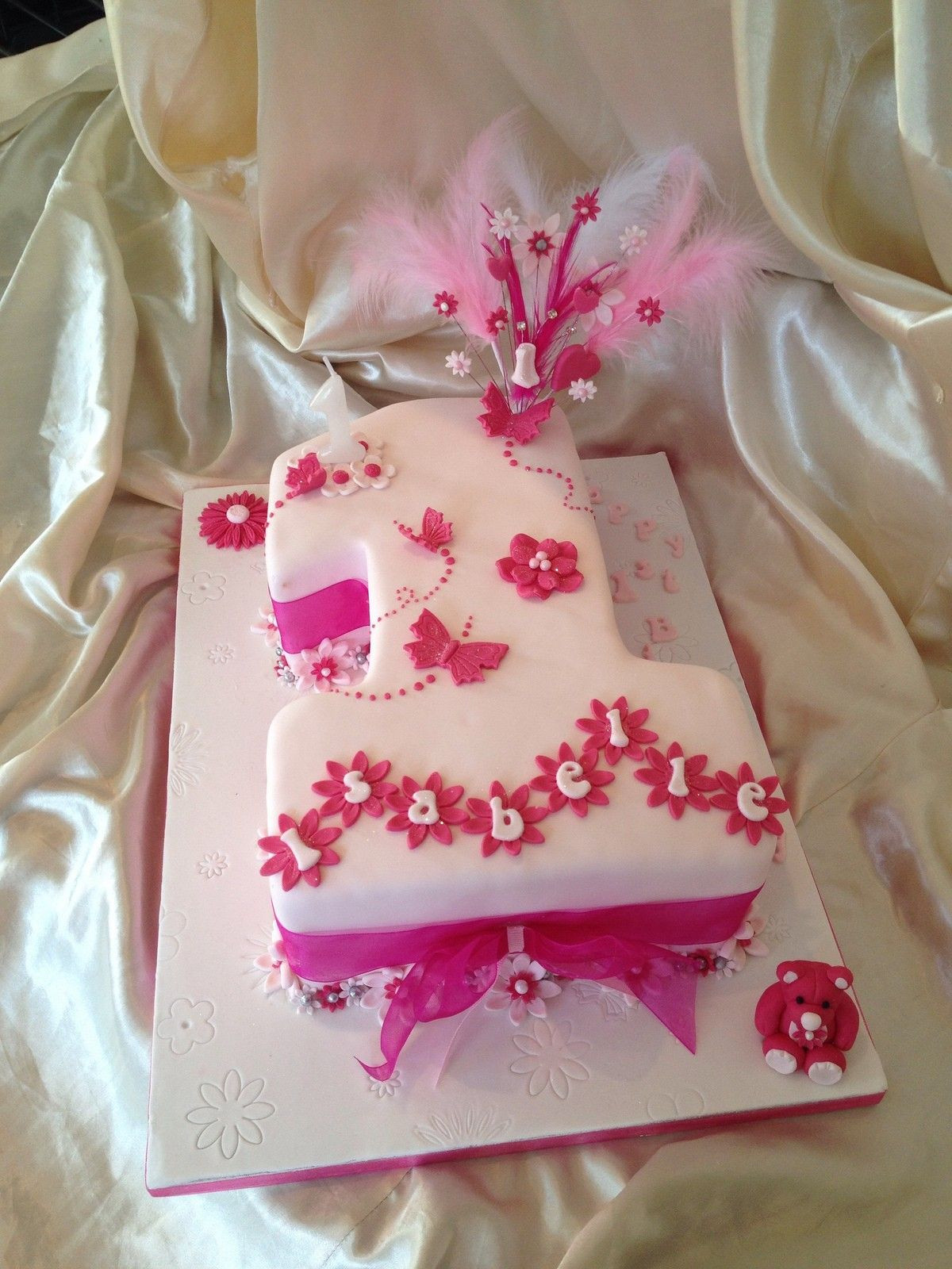 1st Birthday Cakes Girl
 Baby Girl 1st Birthday Cake