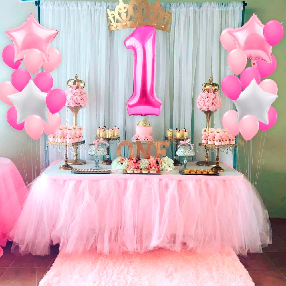 1st Birthday Decorating Ideas
 Kids Baby Boy Girl 1 First Year Party 1st Birthday I AM