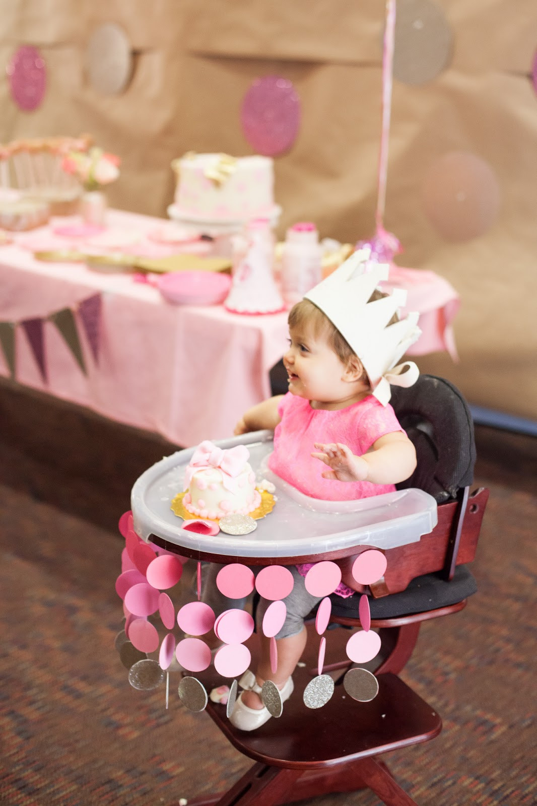 1st Birthday Decorating Ideas
 Nat your average girl 1st birthday party decor