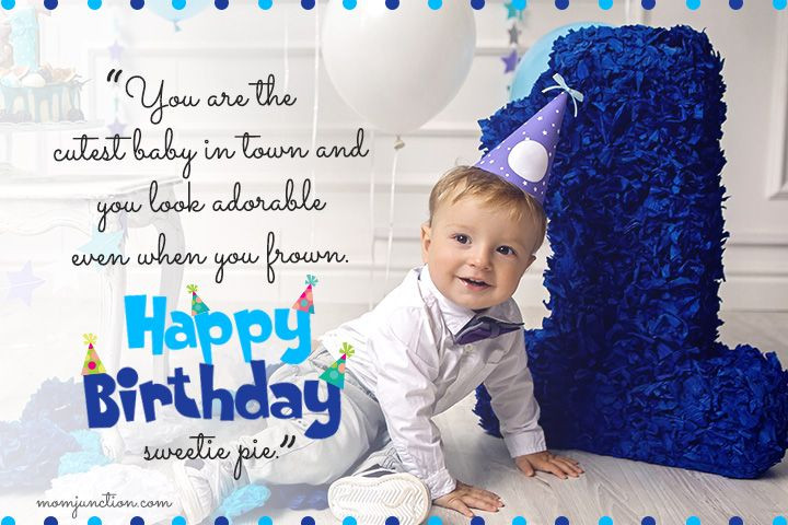 1St Birthday Quotes For Son
 106 Wonderful 1st Birthday Wishes And Messages For Babies