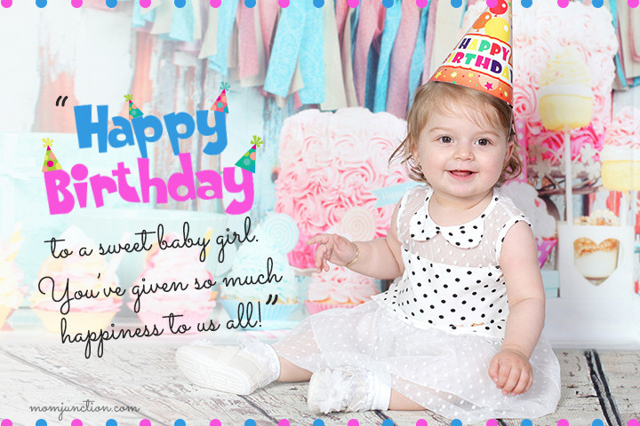 1st Birthday Wishes For Daughter
 106 Wonderful 1st Birthday Wishes And Messages For Babies