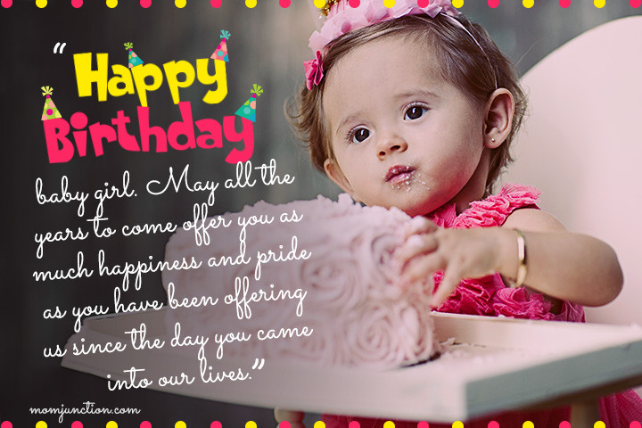 1st Birthday Wishes For Daughter
 106 Wonderful 1st Birthday Wishes And Messages For Babies