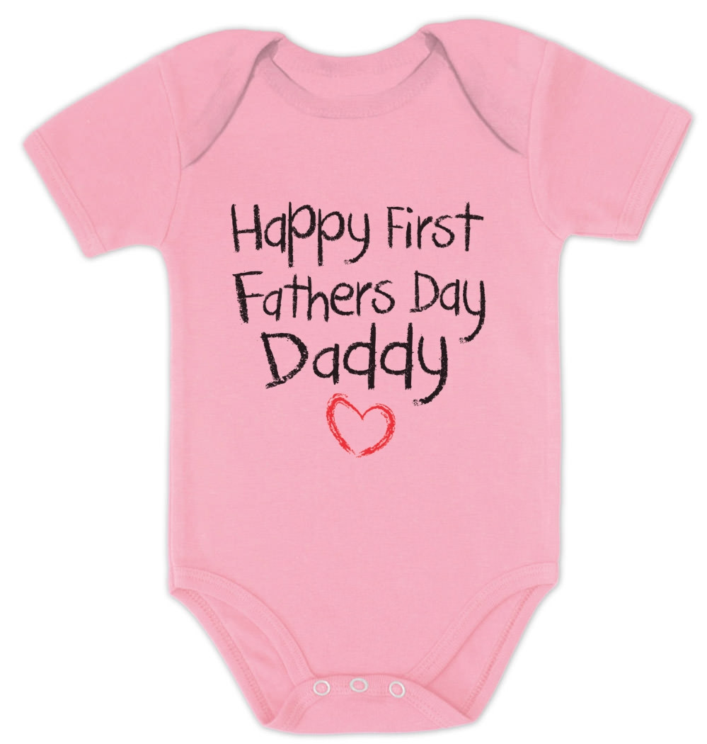 1St Father'S Day Gift Ideas From Baby
 Happy First Father s Day Baby esie Baby shower t idea