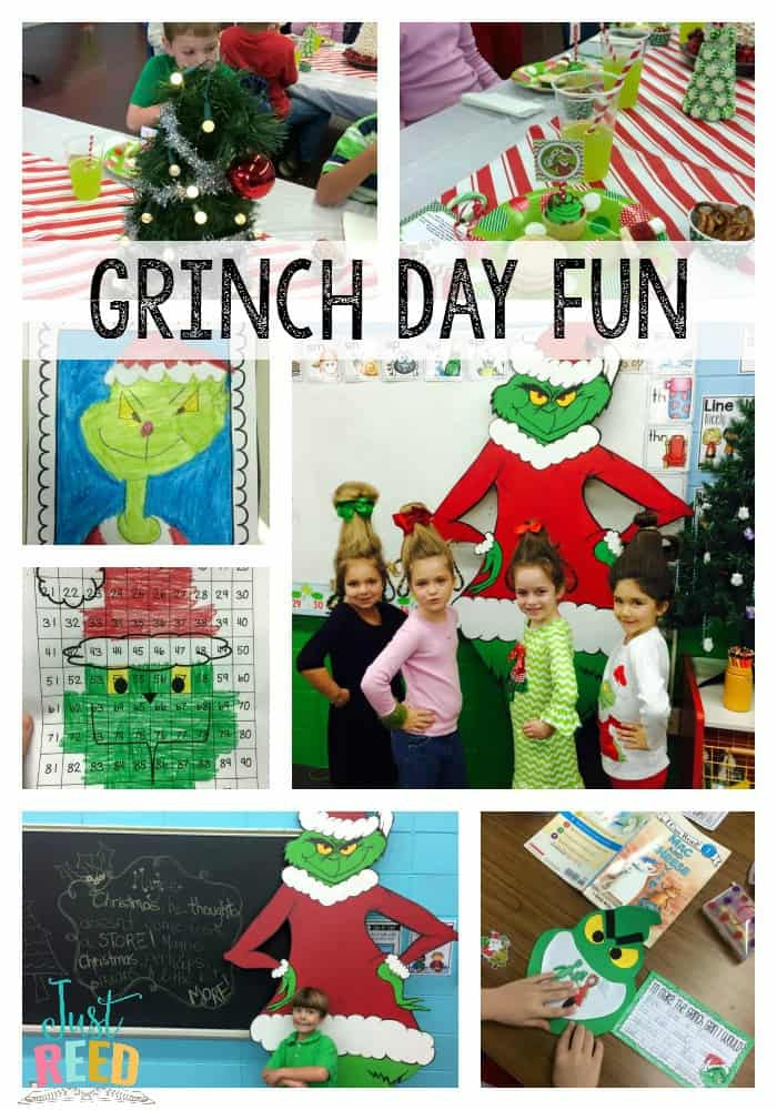 1St Grade Christmas Party Ideas
 Grinch Day in First Grade Just Reed & Play