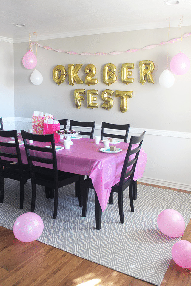 2 Birthday Party Ideas
 "Ok 2 berfest" 2nd Birthday Party So Festive