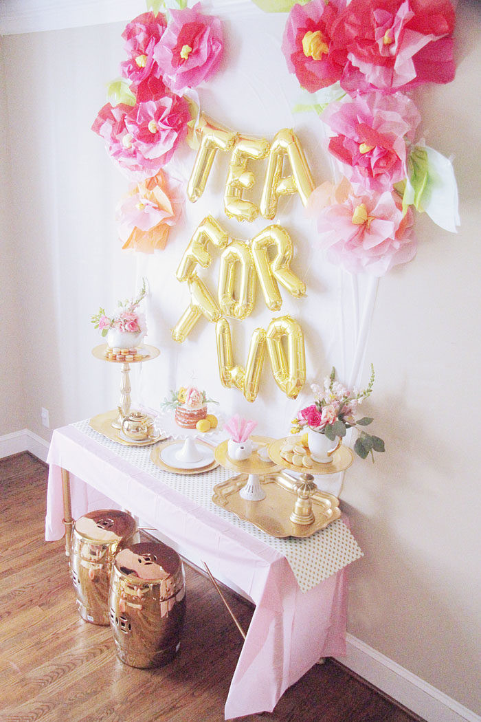 2 Birthday Party Ideas
 Tea for 2 Birthday Party Ideas Home