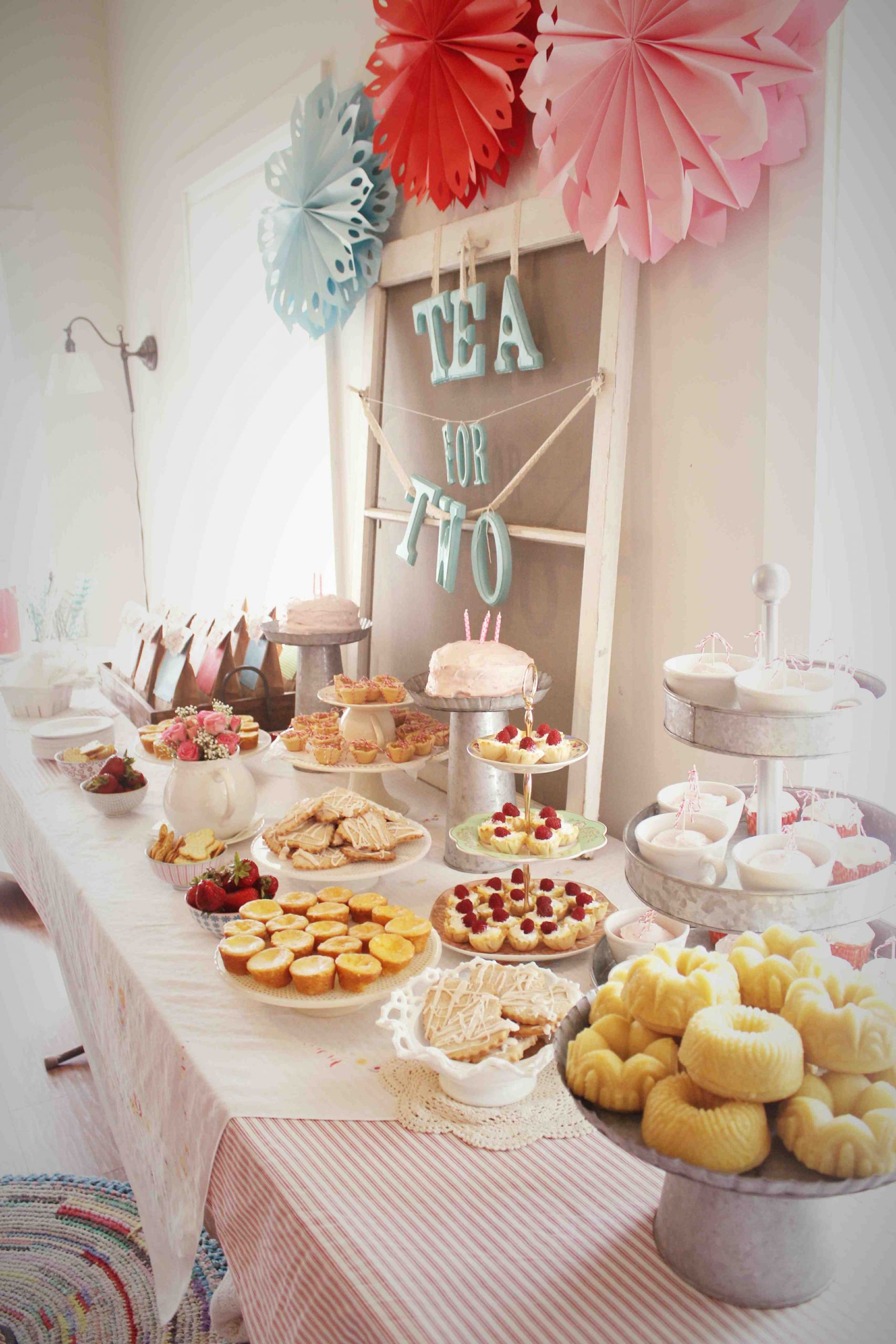 2 Birthday Party Ideas
 A “Tea For Two” Birthday Party