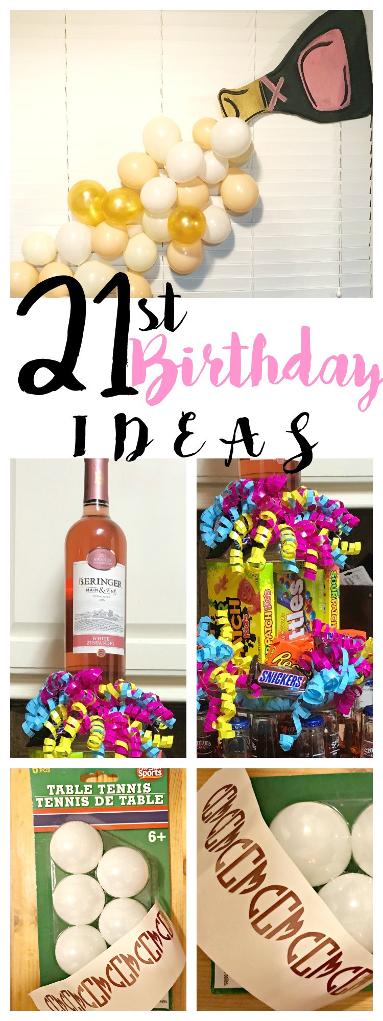 21 Birthday Decorations
 21st Birthday Party Ideas