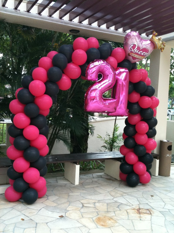 21 Birthday Decorations
 21st Birthday party Balloon Ideas – BalloonParty – Blog