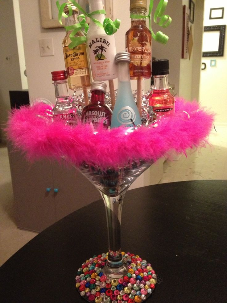 21 Birthday Decorations
 89 best images about Bedazzled Booze Bottles and other DIY