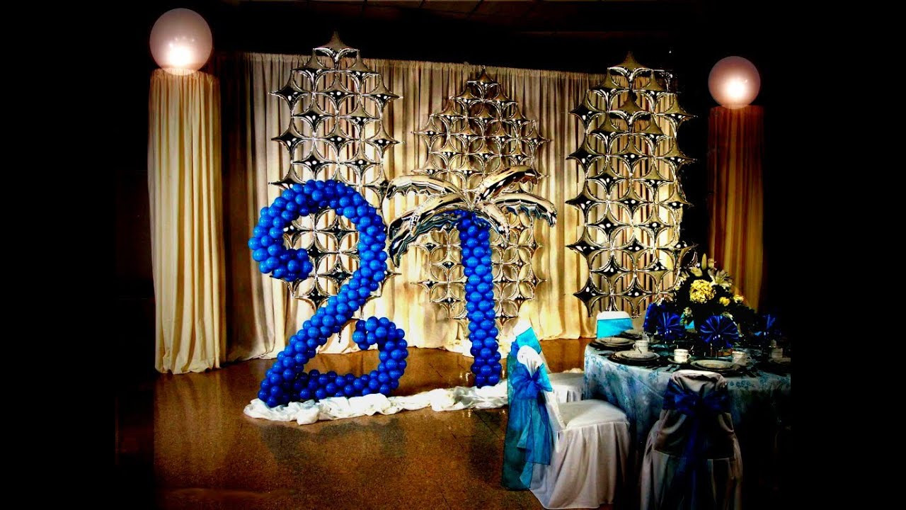 21 Birthday Decorations
 21st Birthday Decoration Ideas DIY