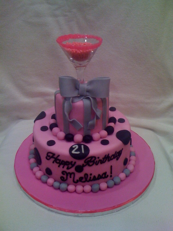 21st Birthday Cake Ideas For Her
 BradyCakes 21st Birthday Cake