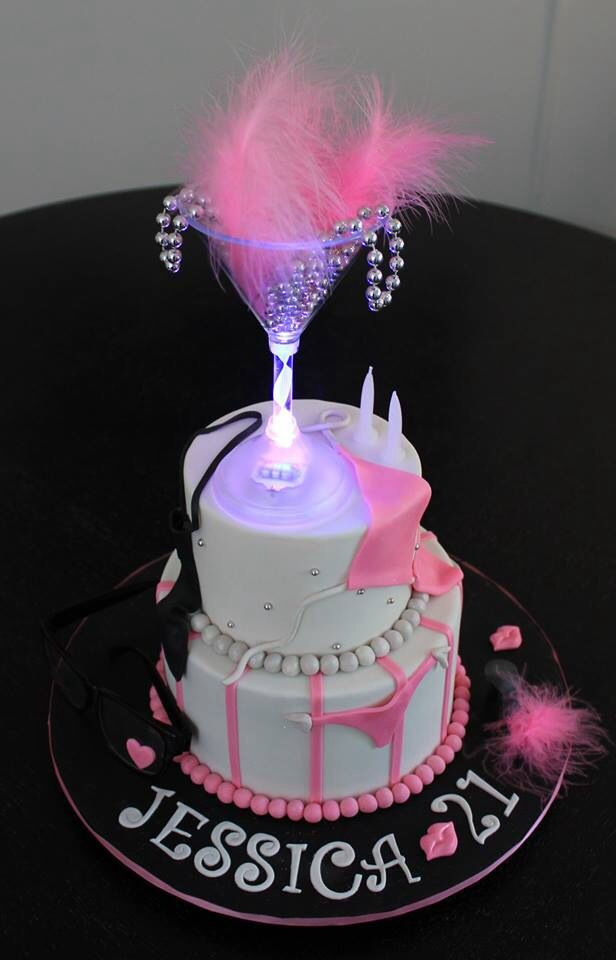 21st Birthday Cake Ideas For Her
 14 best images about Gabby 21st birthday cake ideals on