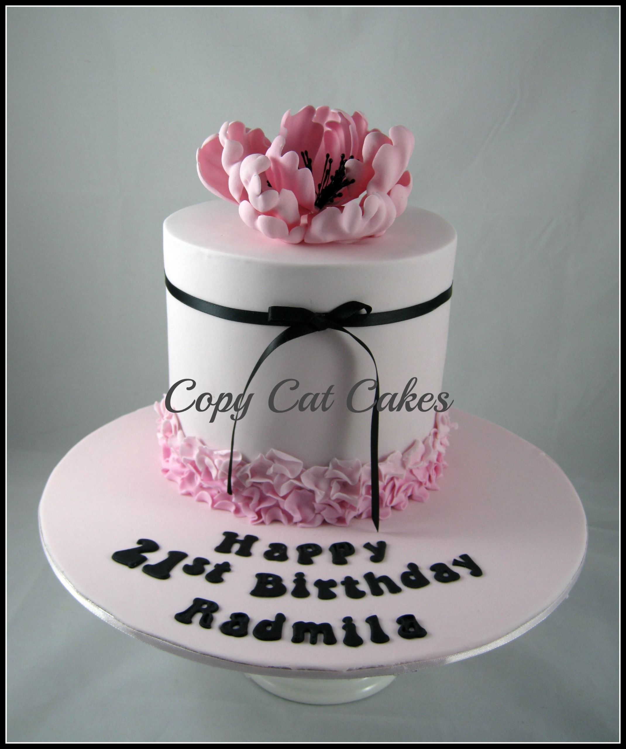 21st Birthday Cake Ideas For Her
 Birthday cakes for her Pretty 21st birthday cake