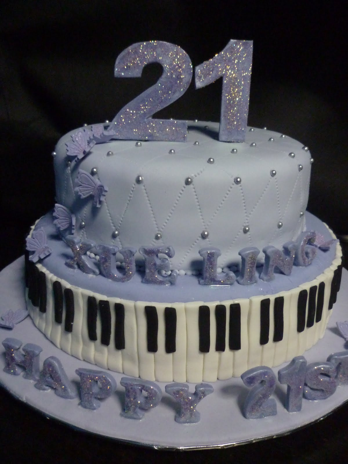 21st Birthday Cakes For Her
 A Little Taste of Heaven Music Lover s 21st Birthday