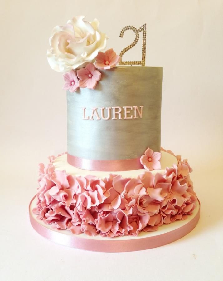 21st Birthday Cakes For Her
 79 best 21st Birthday Cakes for Girls images on Pinterest