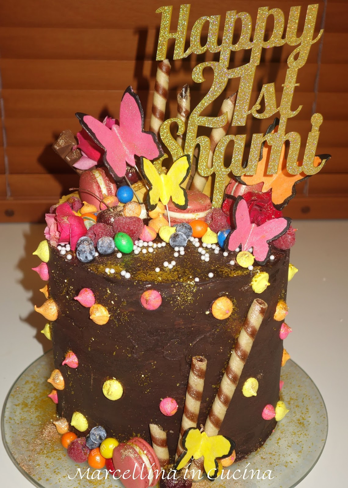 21st Birthday Cakes For Her
 Red Velvet 21st Birthday Cake