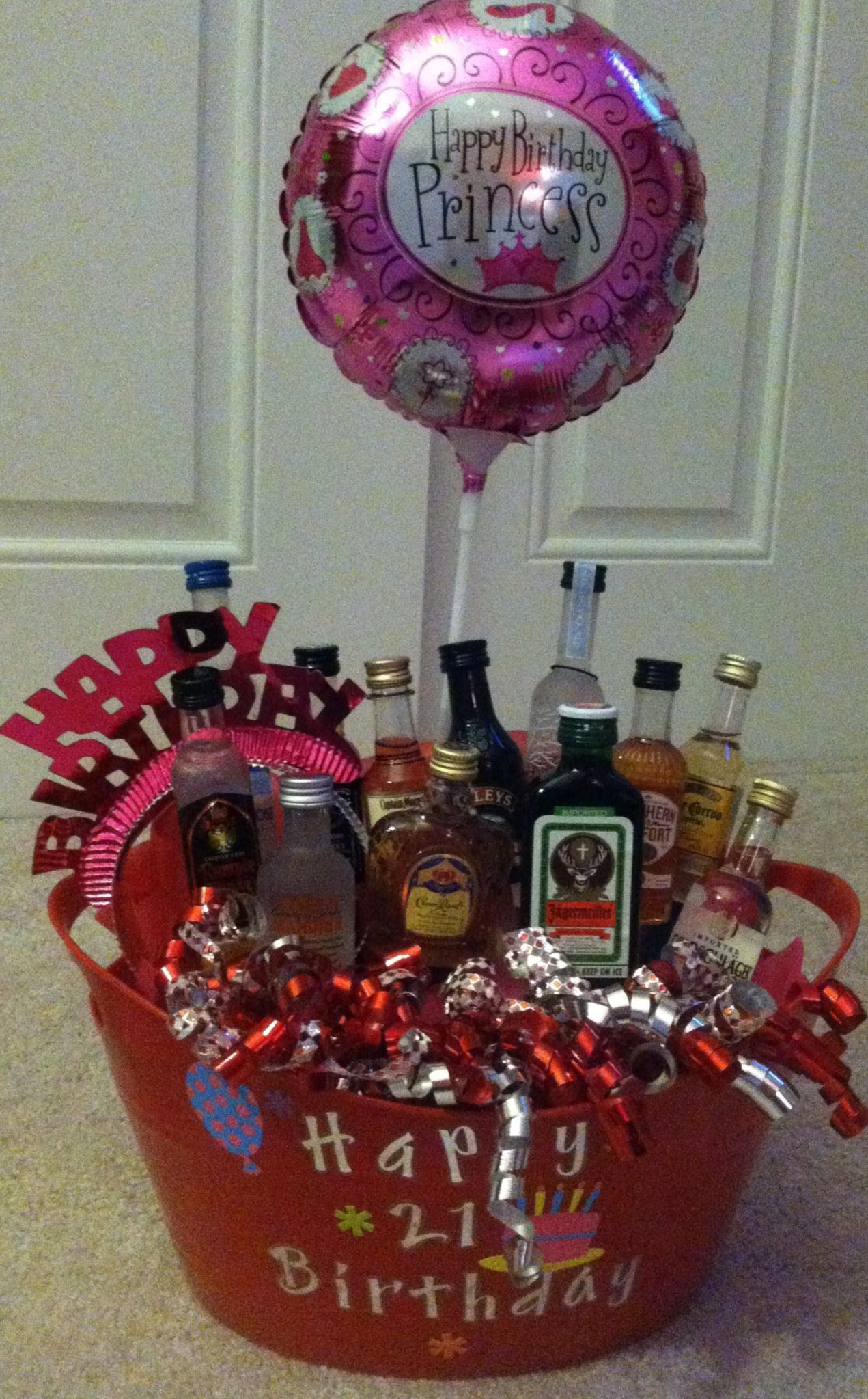 21St Birthday Gift Basket Ideas
 21st birthday basket t ideas