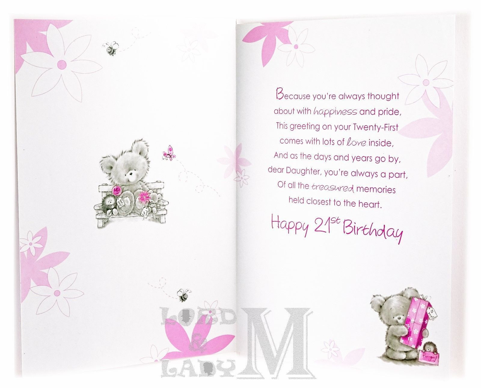 21st Birthday Wishes For Daughter
 21st Birthday Greetings Cards Open Son Daughter & More