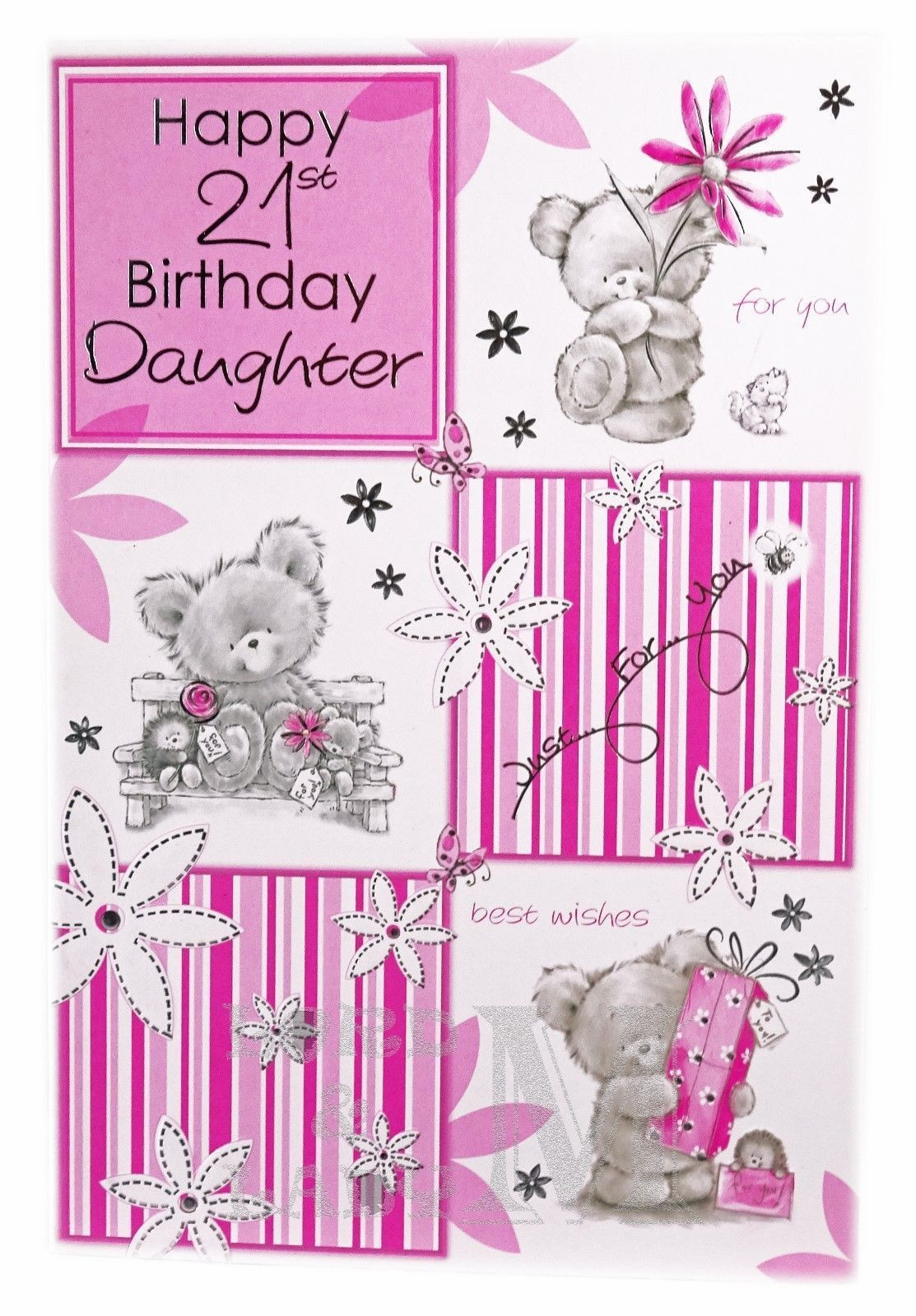 21st Birthday Wishes For Daughter
 21st Birthday Greetings Cards Open Son Daughter & More