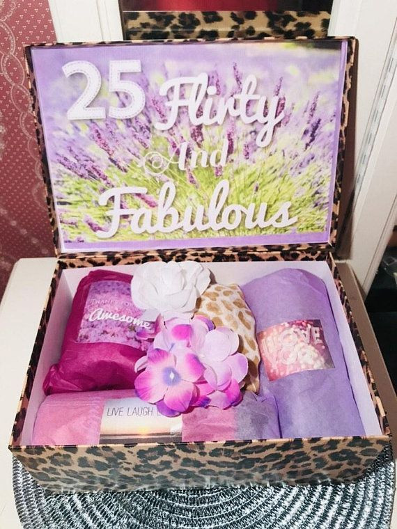25Th Birthday Gift Ideas For Sister
 25th Birthday YouAreBeautifulBox 25 Birthday Girl 25th
