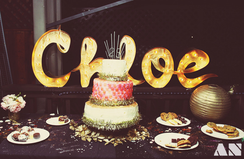 25th Birthday Party
 Chloe Moore graphy The Blog Glitterfest A