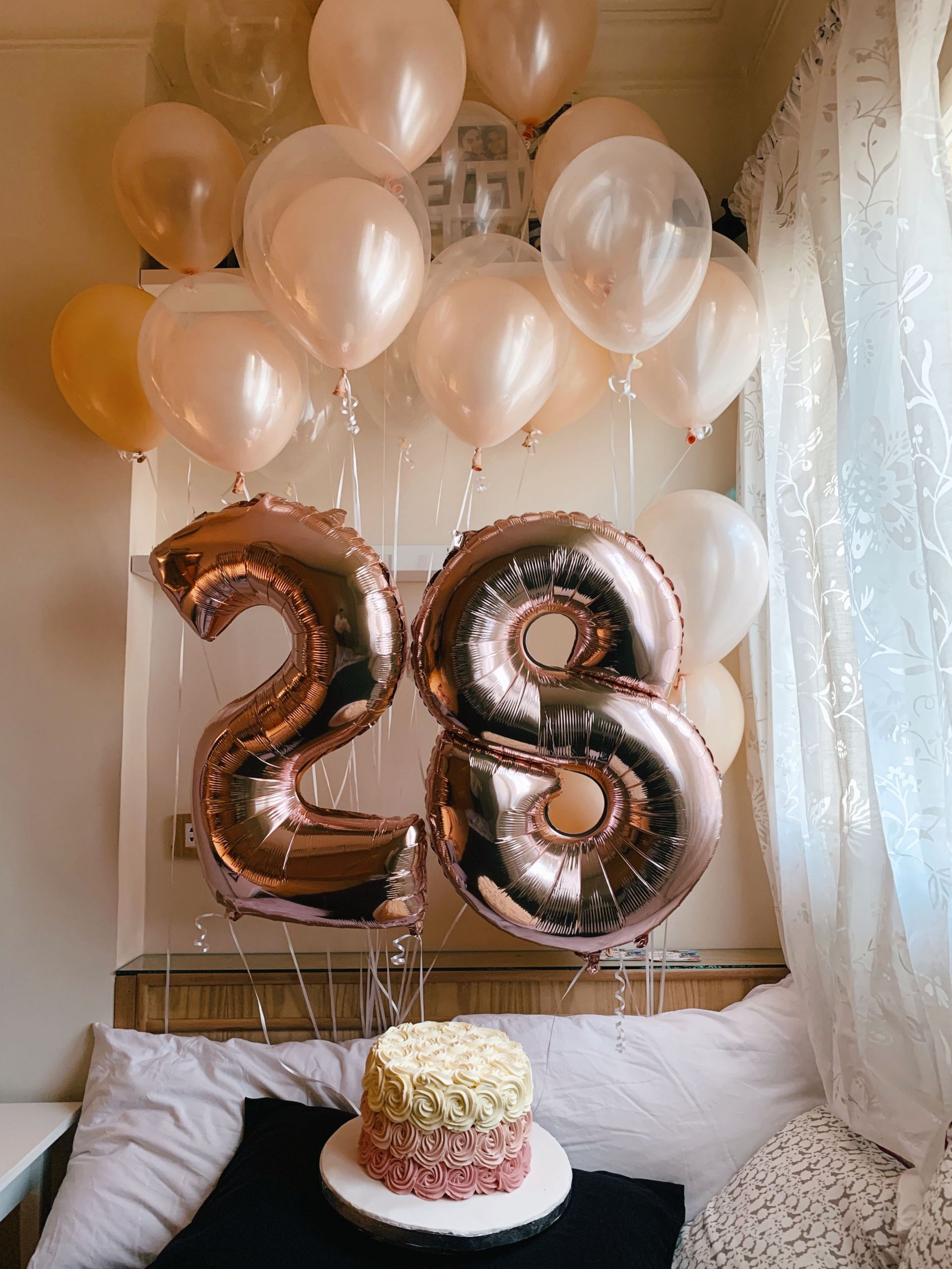 28th Birthday Party Ideas
 28 balloons birthday cake birthday balloons