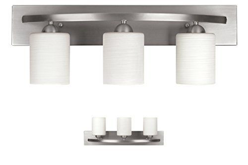 3 Bulb Bathroom Light Fixture
 3 Bulb Vanity Light Fixture Bath Interior Lighting Brushed