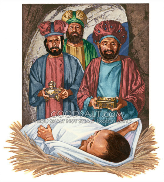3 Gifts To Baby Jesus
 Three Gifts for the Christ Child