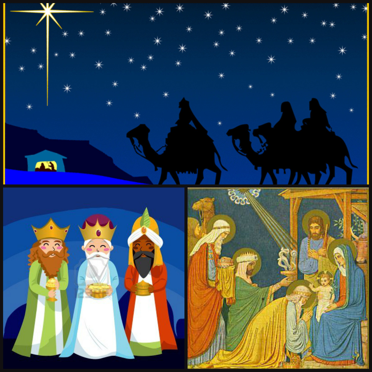 3 Gifts To Baby Jesus
 FOOT PRINTS ON LAND THE THREE KINGS JOURNEY TO SUCCESS