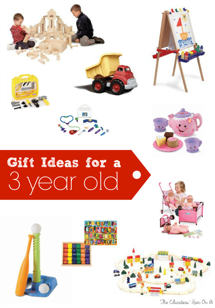 3 Year Old Birthday Gifts
 Birthday Gift Ideas for Three Years Old The Educators