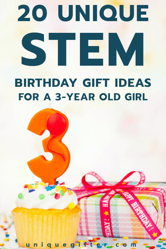 3 Year Old Birthday Gifts
 20 STEM Birthday Gift Ideas for a 3 Year Old Girl Unique