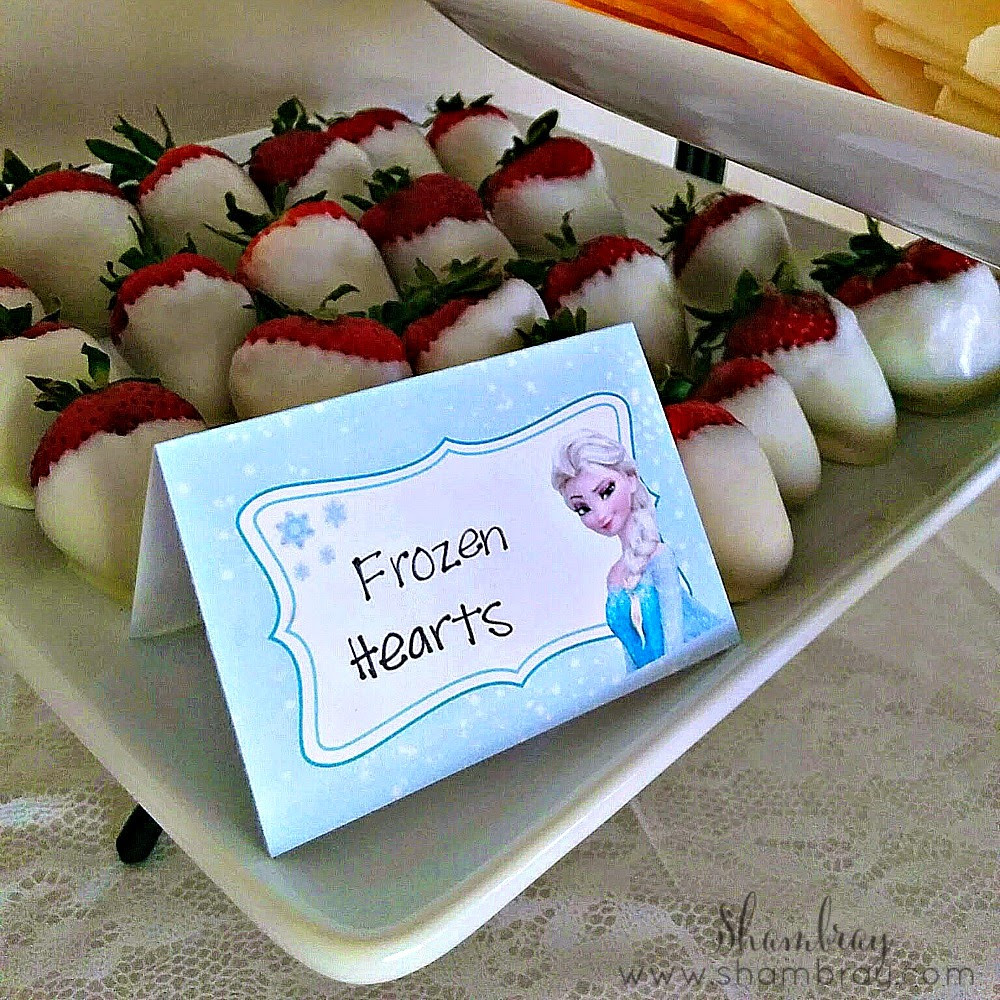 3 Year Old Birthday Party Food Ideas
 Shambray A Frozen Birthday Party for a 3 year old