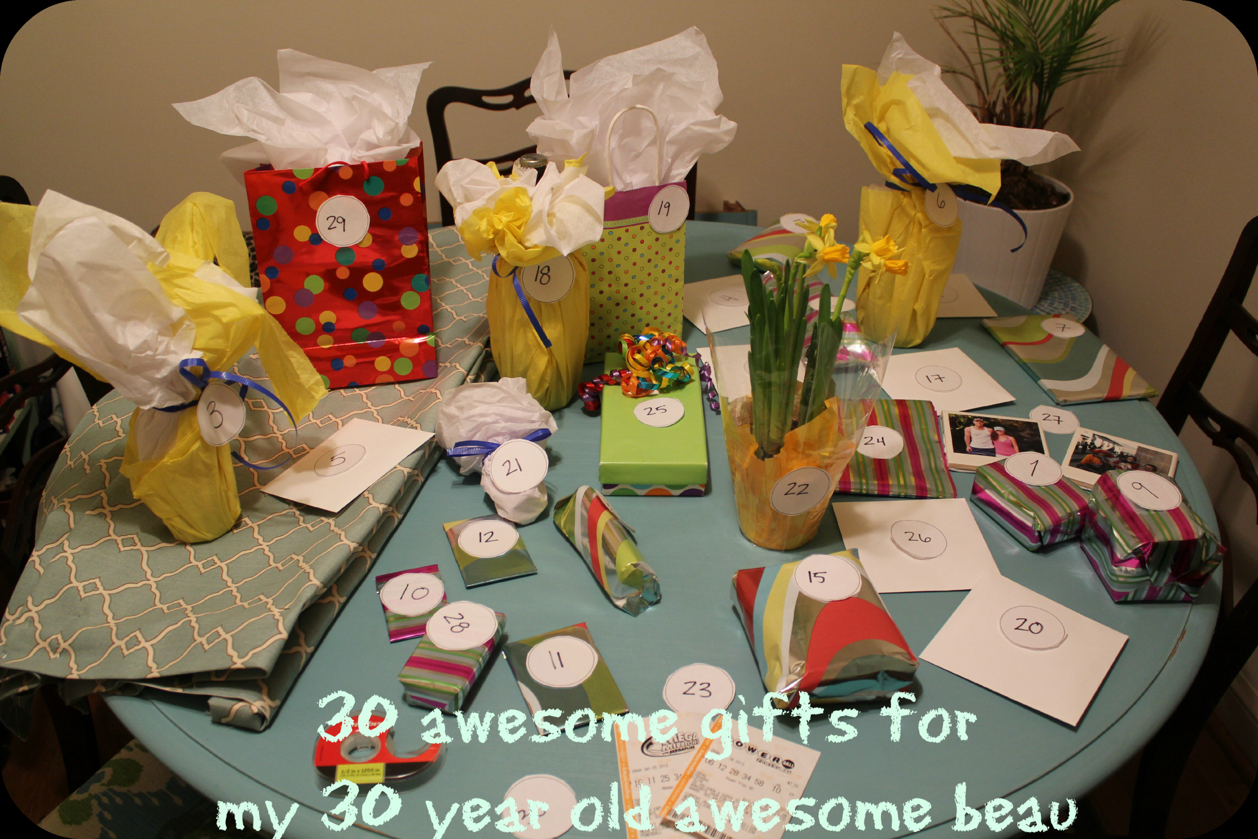 30 Birthday Gift Ideas For Him
 30 birthday ts for 30th birthday