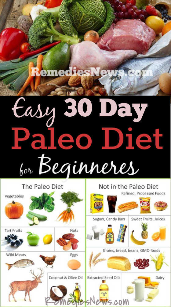 30 Day Paleo Diet Plan
 30 Day Paleo Diet Plan for Beginners to Lose Weight and