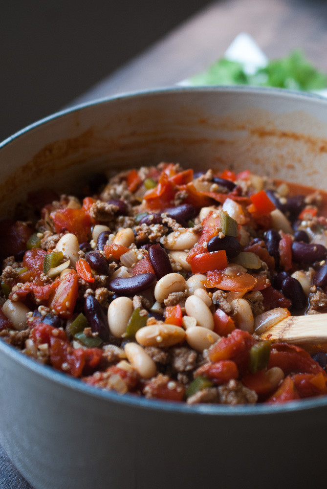 30 Min Turkey Chili
 30 Minute Turkey Quinoa Chili