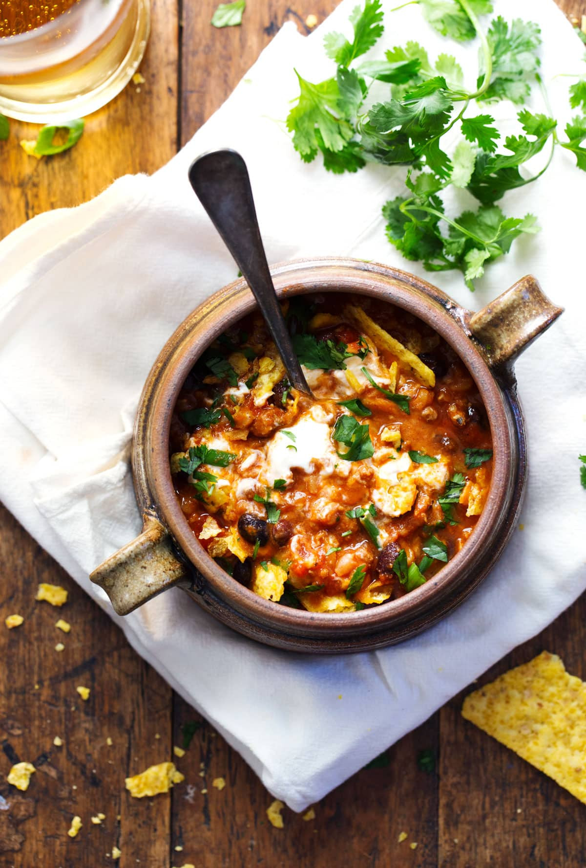 30 Min Turkey Chili
 30 Minute Spicy Ancho Turkey Chili Recipe Pinch of Yum