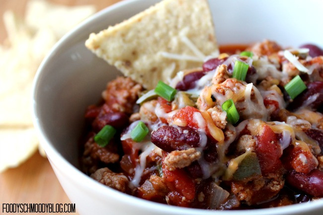 30 Min Turkey Chili
 30 Minute Turkey Chili Foody Schmoody Blog