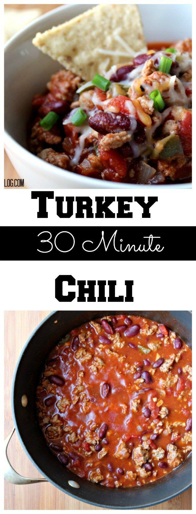 30 Min Turkey Chili
 30 Minute Turkey Chili Recipe