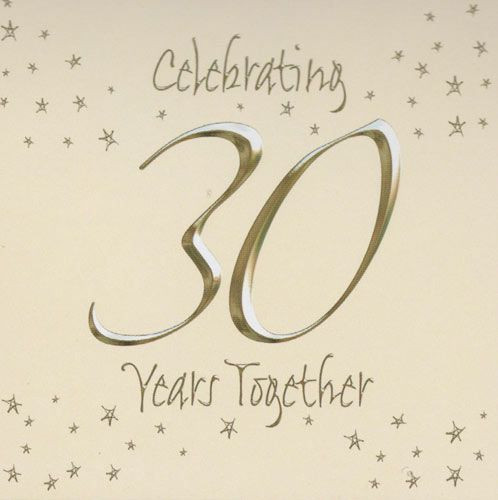 30Th Anniversary Quotes
 30th Happy Wedding Anniversary Invitations Cards