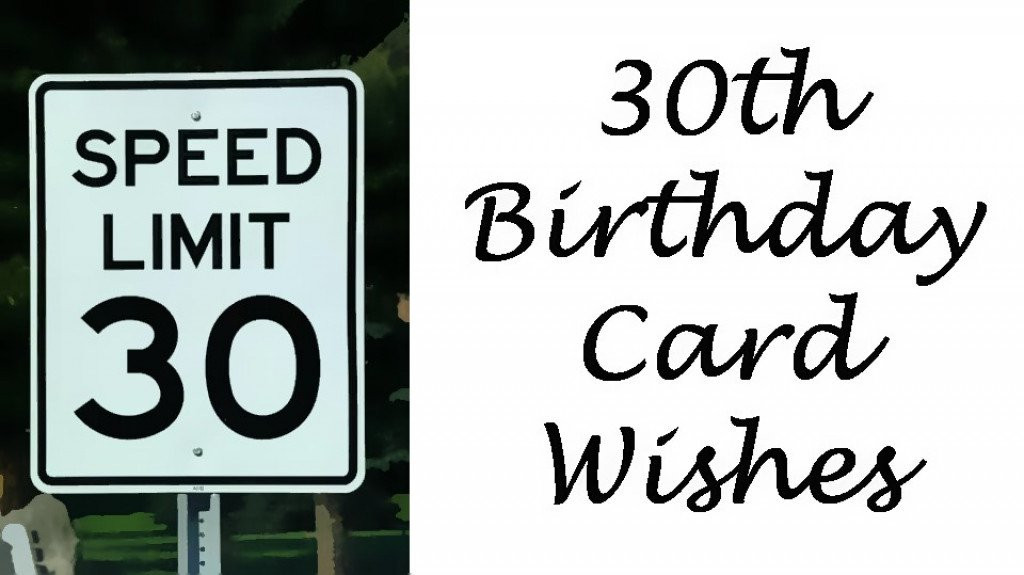 30th Birthday Card Messages
 30th Birthday Card Messages 30th Birthday Wishes and Poems