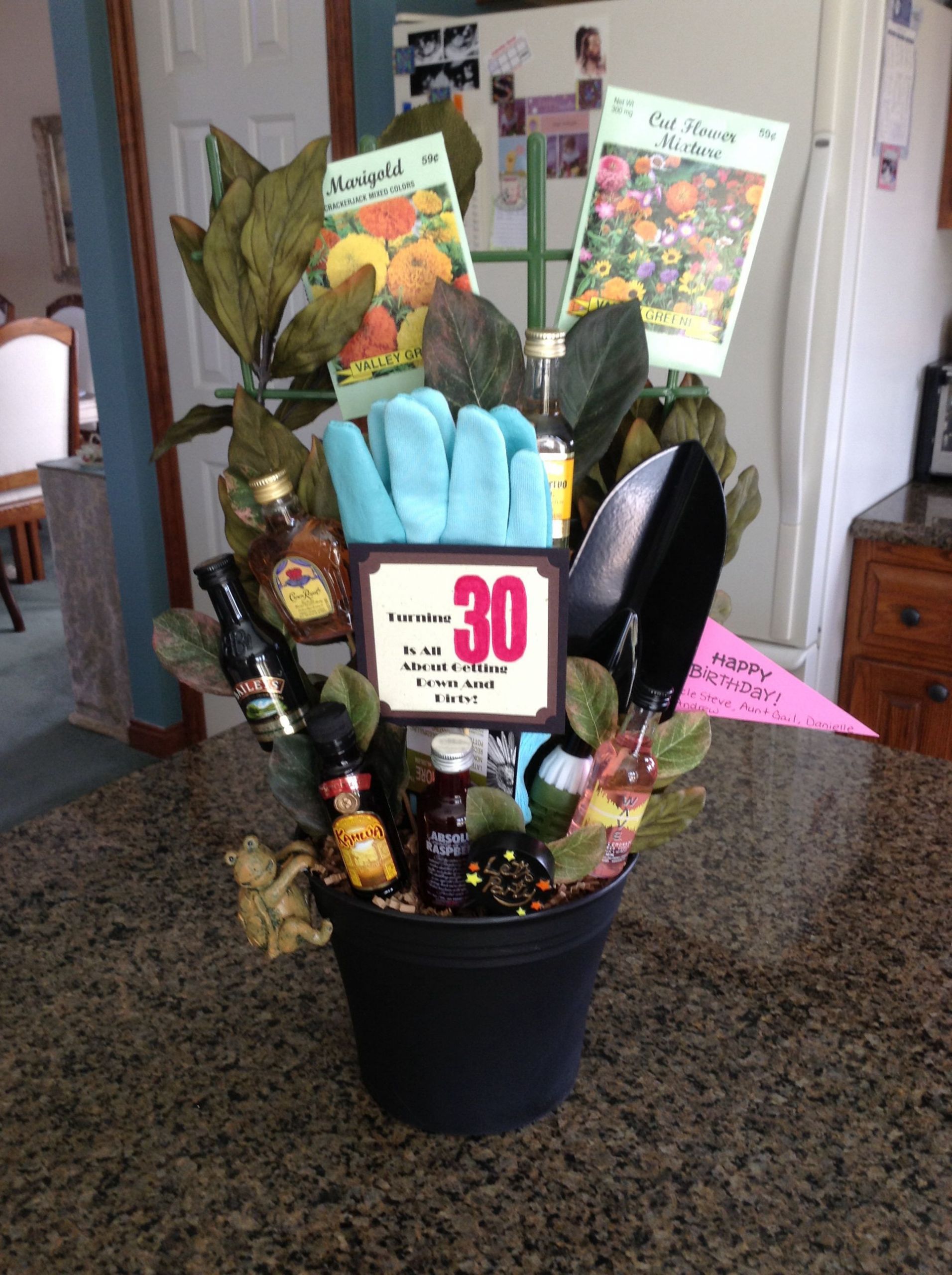 30Th Birthday Gift Basket Ideas
 30th Birthday t
