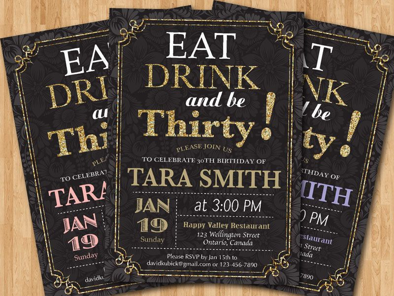 30th Birthday Invitations For Her
 Image result for 30th birthday invitations for her