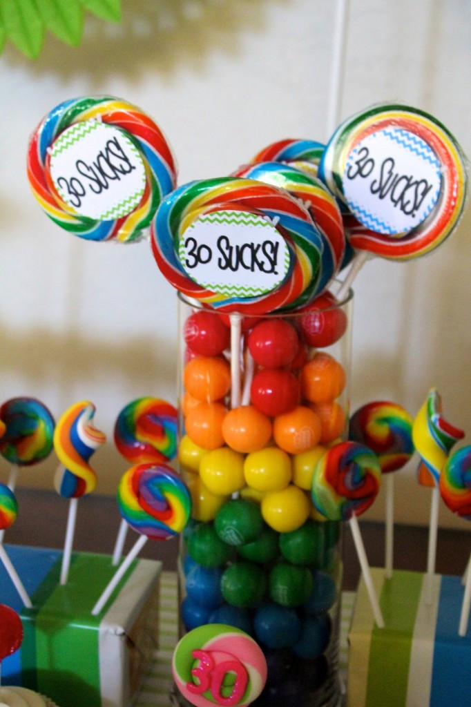 30th Birthday Party Decorations
 Cool Party Favors